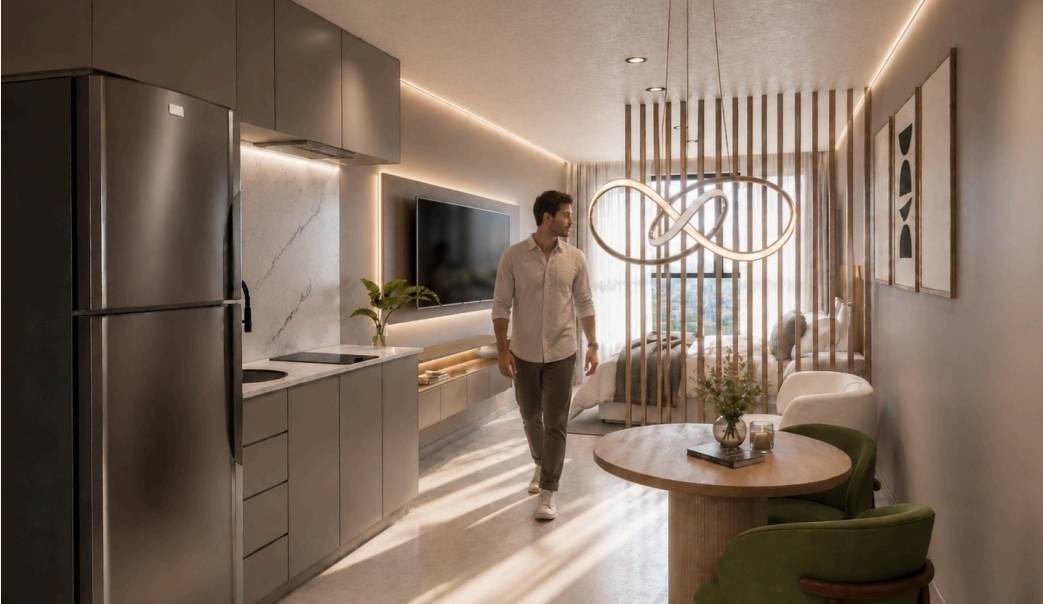 Vendo monoambiente moderno en EJE Corporativo - GROW DEL SOL — foto 2
