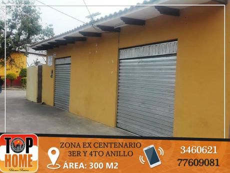 Casa Ideal Para Negocio-vivienda Sobre Avenida Centenario En Esquina