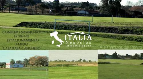 Complejo Deportivo 8 Hectareas Con 7 Canchas Reglamentarias