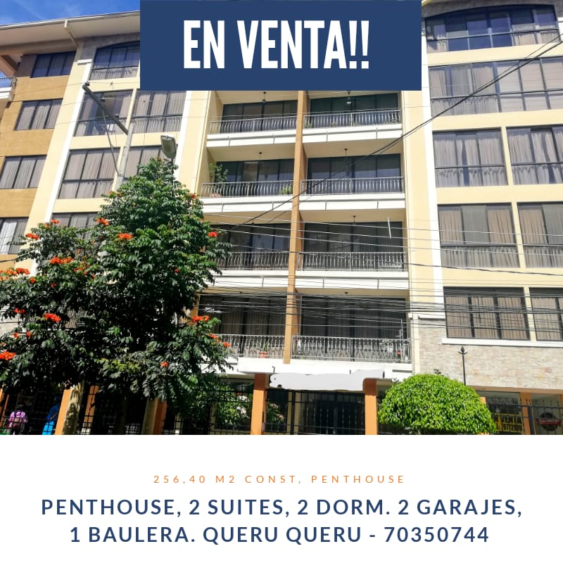 Departamento en venta en Queru Queru
