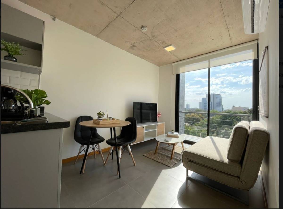 ALQUILO DEPARTAMENTO DE 1 DORMITORIO COMPLETAMENTE AMOBLADO EN EJE CORPORATIVO — foto 2