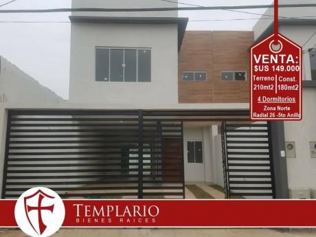 Venta: $us 149.000 Radial 26 - 5to Anillo - 4 Dormitorios