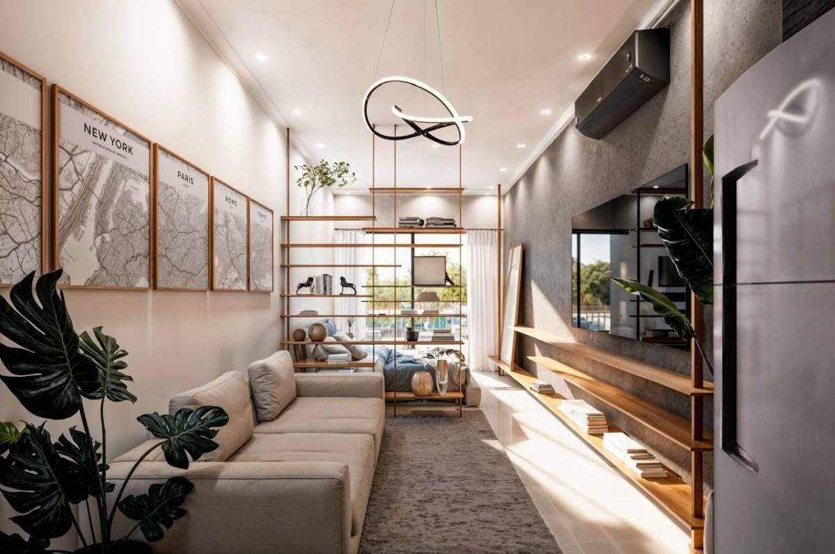 DEPARTAMENTO MONOAMBIENTE BARRIO LAS LOMAS, ASUNCIÓN — foto 3