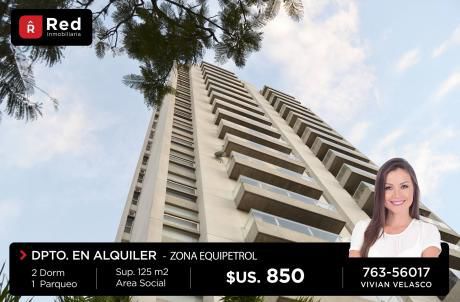 En Alquiler Departamento En Zona Equipetrol
