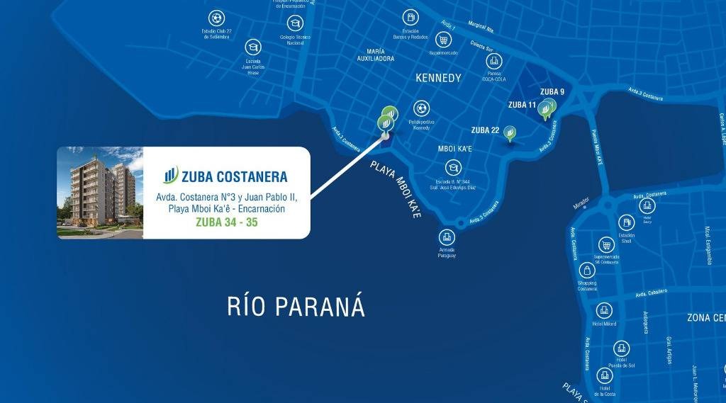 VENDO DEPARTAMENTOS EN POZO - ZUBA COSTANERA EN ENCARNACION — foto 3