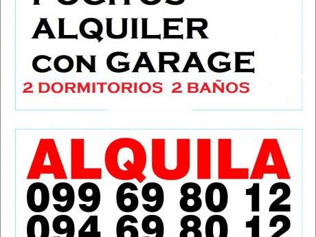 ## Alquiler Y Venta 2 Dorm. 2 Baños.garage