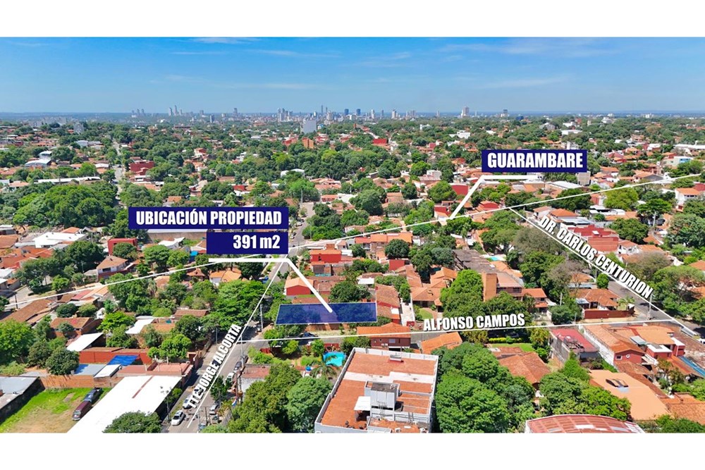 Terreno-Venta-Tte 2do Alcorta esq. Dr. Alfonso B. Campos, Vista Alegre, Asunción — foto 3