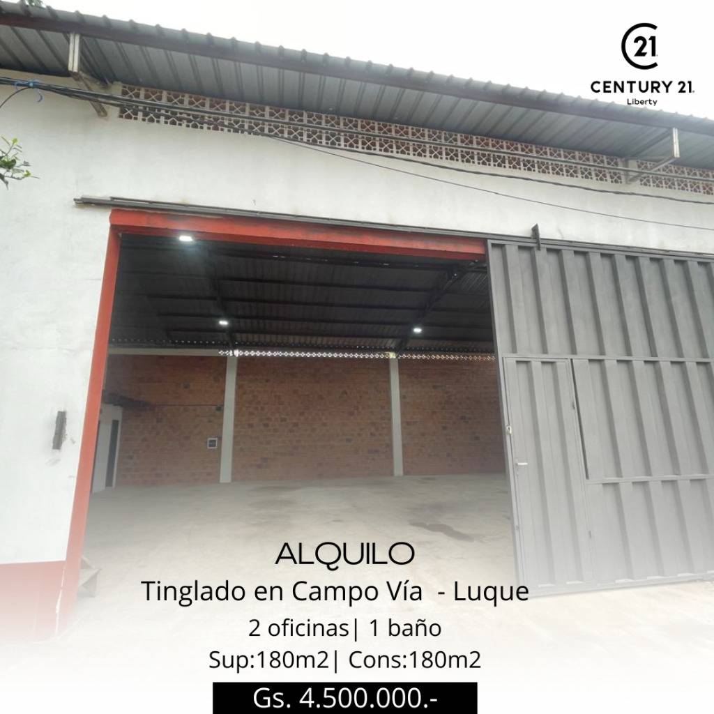 Alquilo espectacular Tinglado en Luque — foto 2