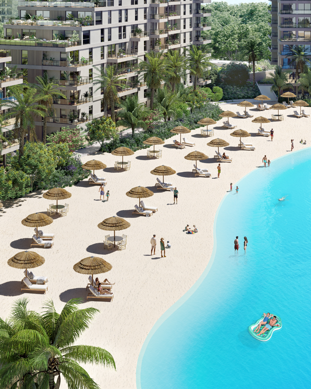 Marena! Proyecto de Deptos, Torres que rodean la magnífica Crystal Lagoon, — foto 3