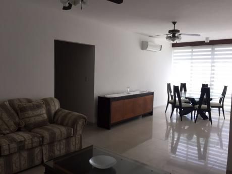 En Alquiler-lujoso Dpto De 3 Dorm, Totalmente Amoblado. B/las Palmas