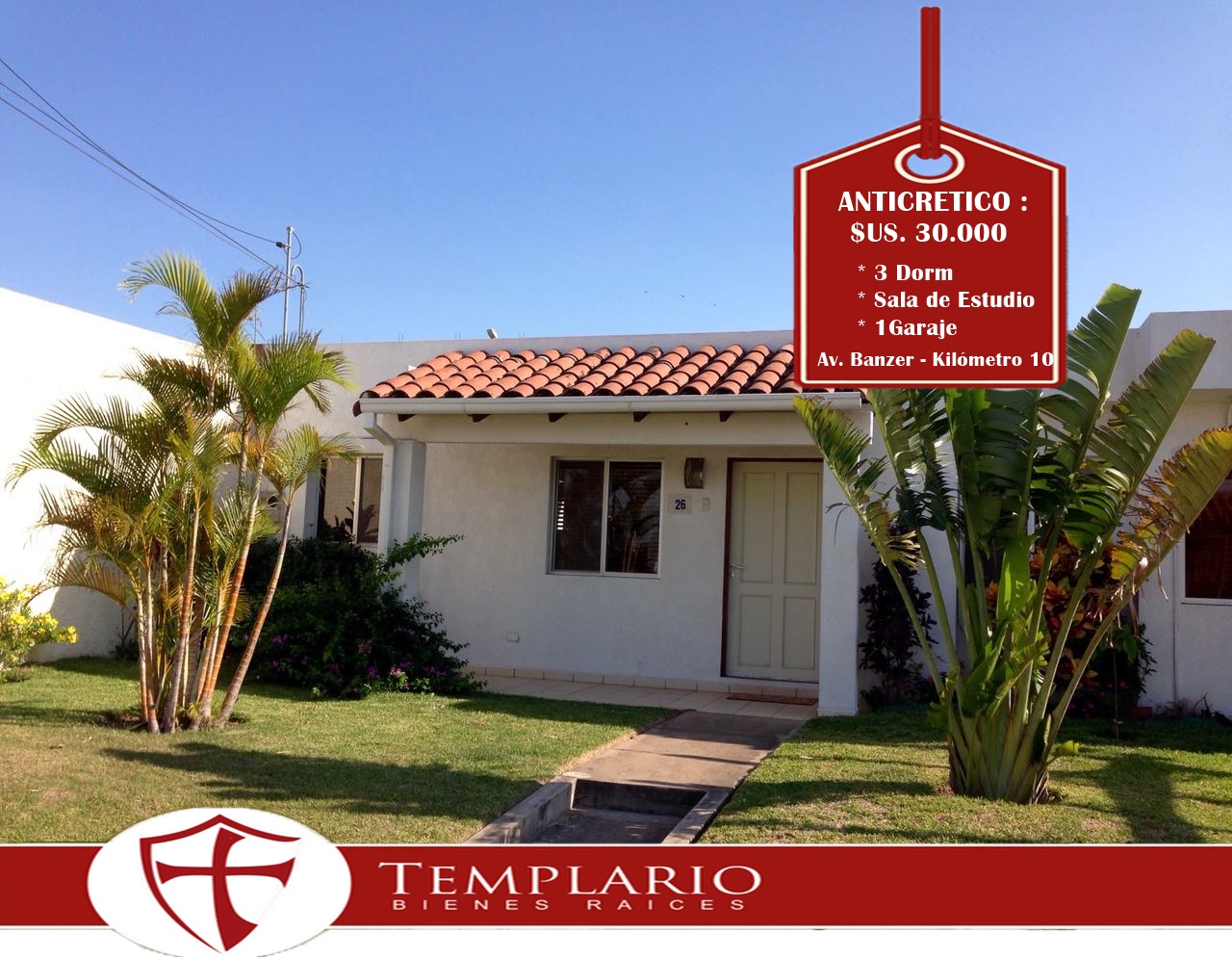 Casa En Anticretico Condominio Cerrado