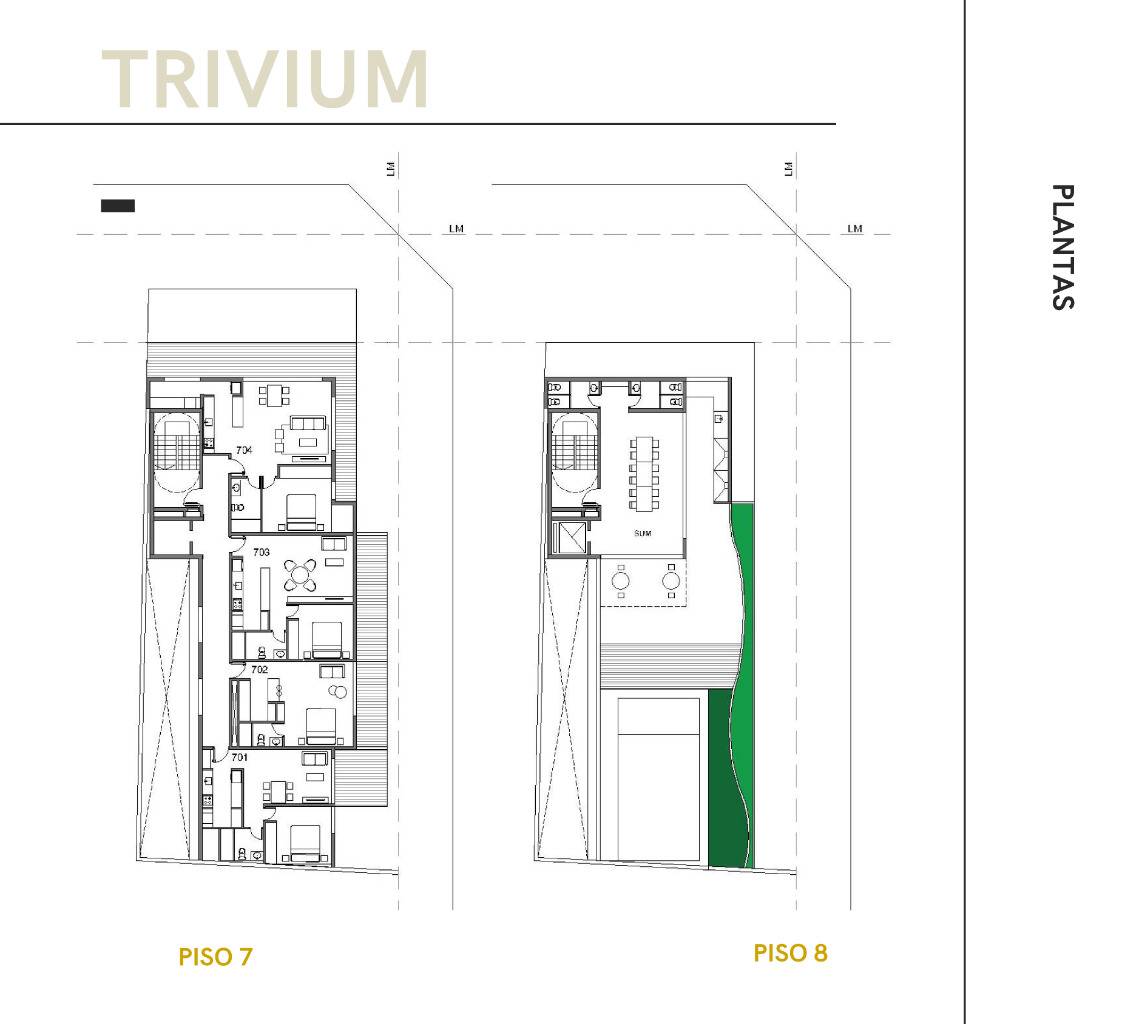 DEPARTAMENTO EN POZO TRIVIUM RECOLETA — foto 2