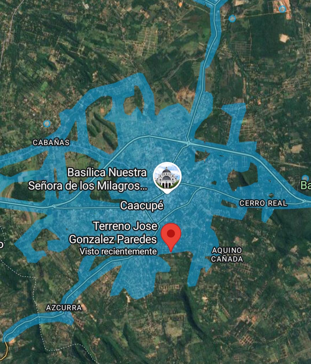 Amplio Terreno 3600 M2 Caacupe Especial Para Casa Quinta — foto 3