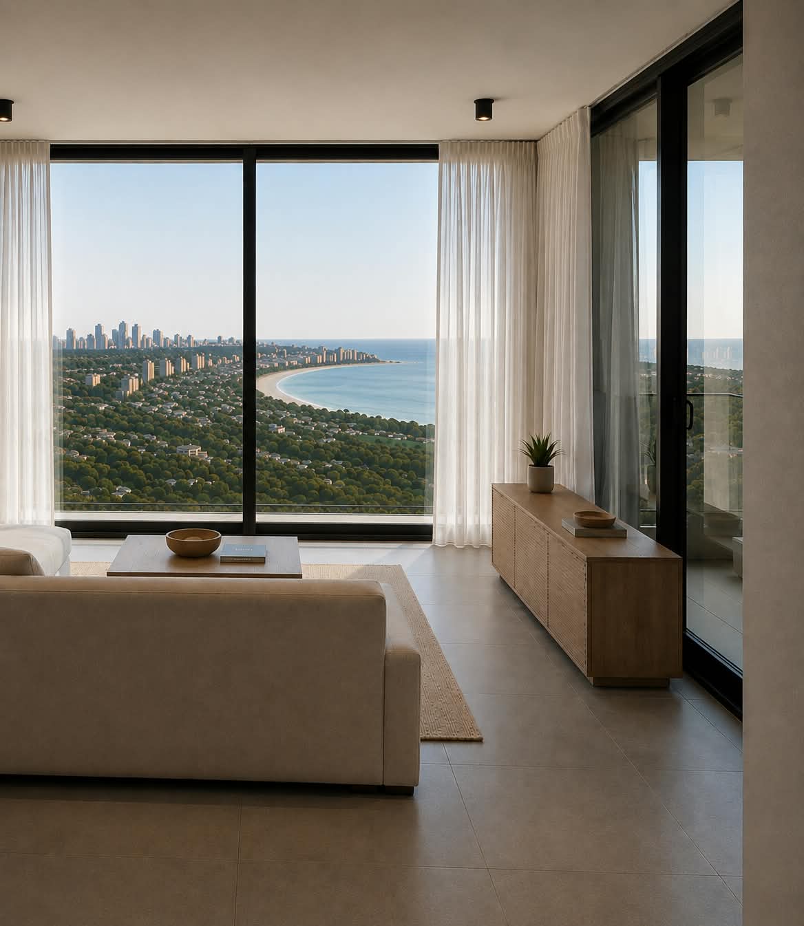 Apartamento 1 Dormitorio Con Vista Arbolada Y Mar