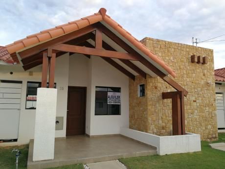 Linda Casa En Anticretico En Condominio La Fontana