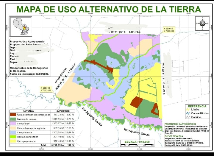 Vendo Excelente Campo de 5.750 Hectáreas en Santa Rosa del Aguaray - CLCS73328 — foto 3