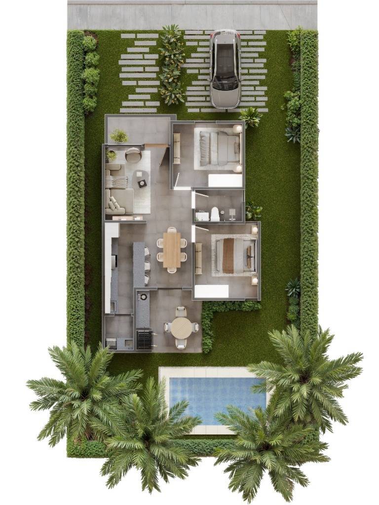 CASA EN VENTA - EN BARRIO CERRADO SUNSET VILLAGE — foto 2