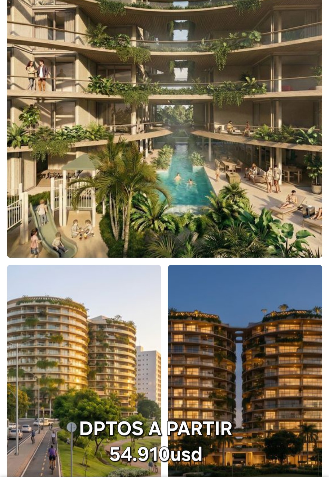 VENDO DEPARTAMENTOS DE LUJO EN CDE!! V TOWER DEL LAGO!! — foto 2