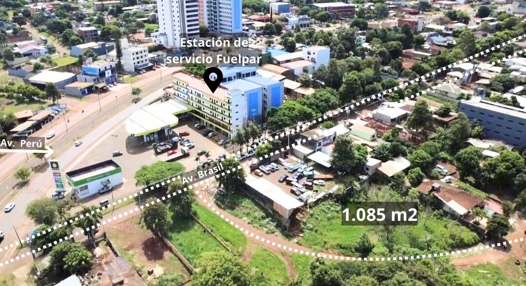 VENDO DOS TERRENO A 100 METROS DE LA AVENIDA PERU CIUDAD DEL ESTE — foto 2