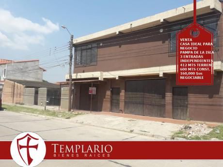 Venta.- 160,000 $us Casa Ideal Para Inversion Zona Pampa De La Isla