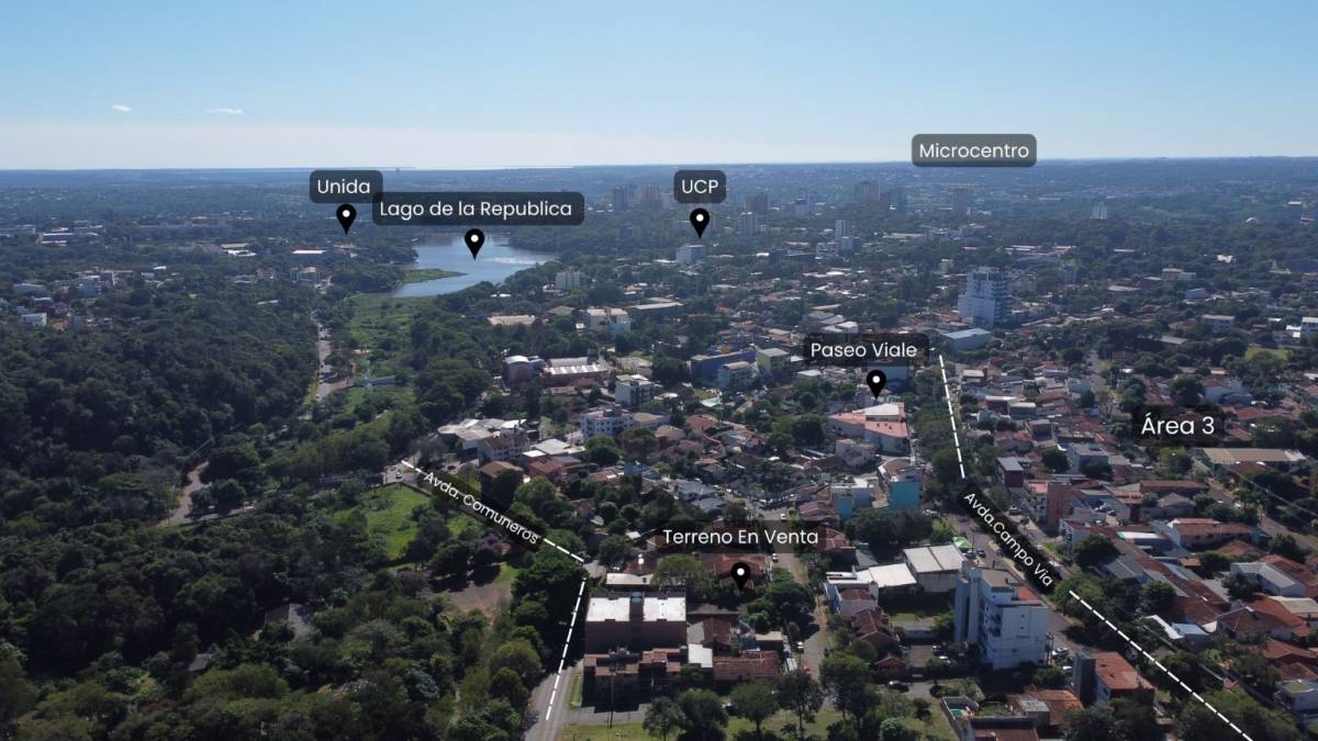 VENDO TERRENO EN EL BARRIO BOQUERÓN 2 DE CIUDAD DEL ESTE — foto 2