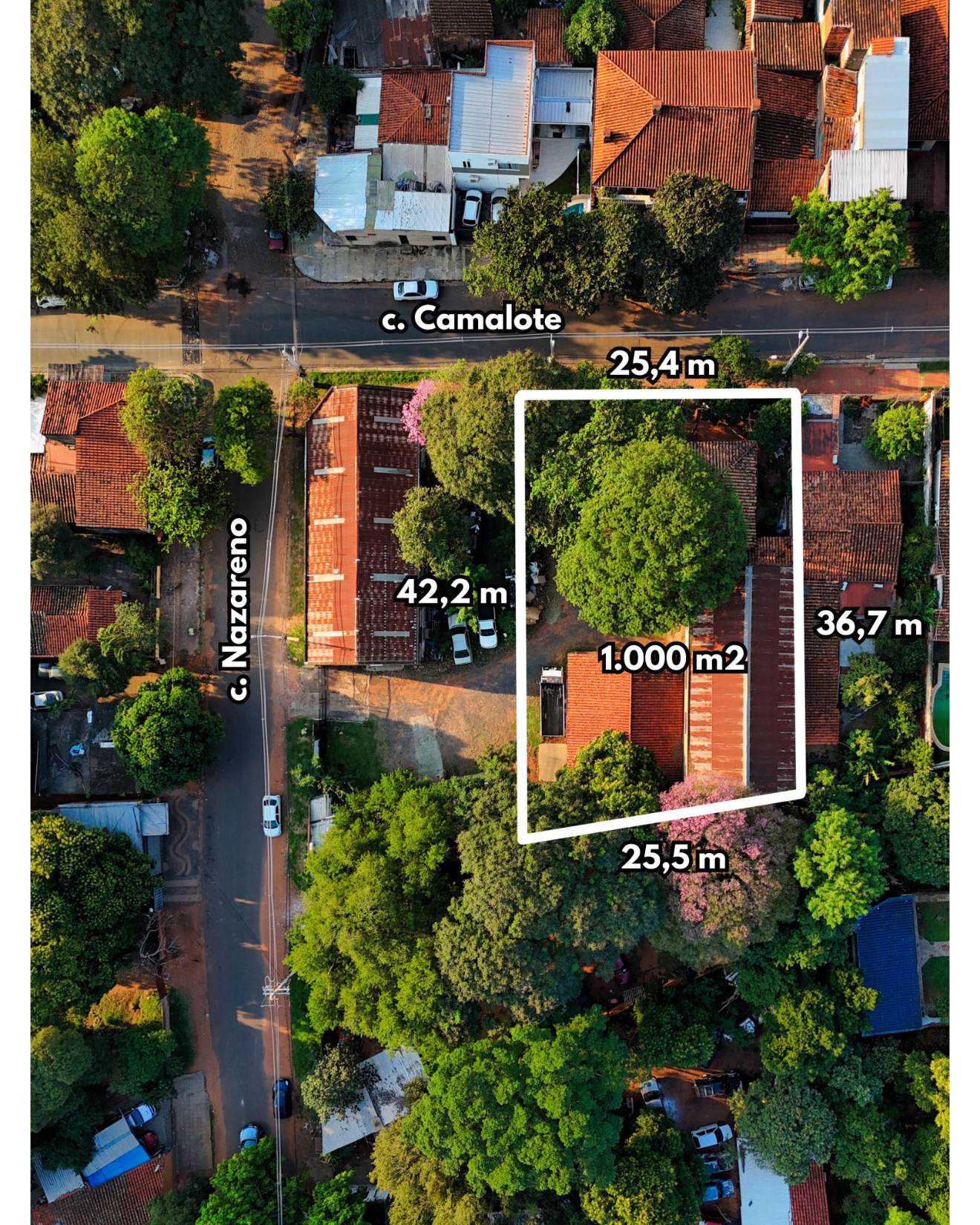 Vendo Terreno 1000m2 Con Depósito En Lambaré Zona Bruno Guggiari — foto 3