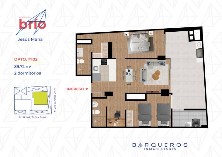 Departamento en venta en Jesús María