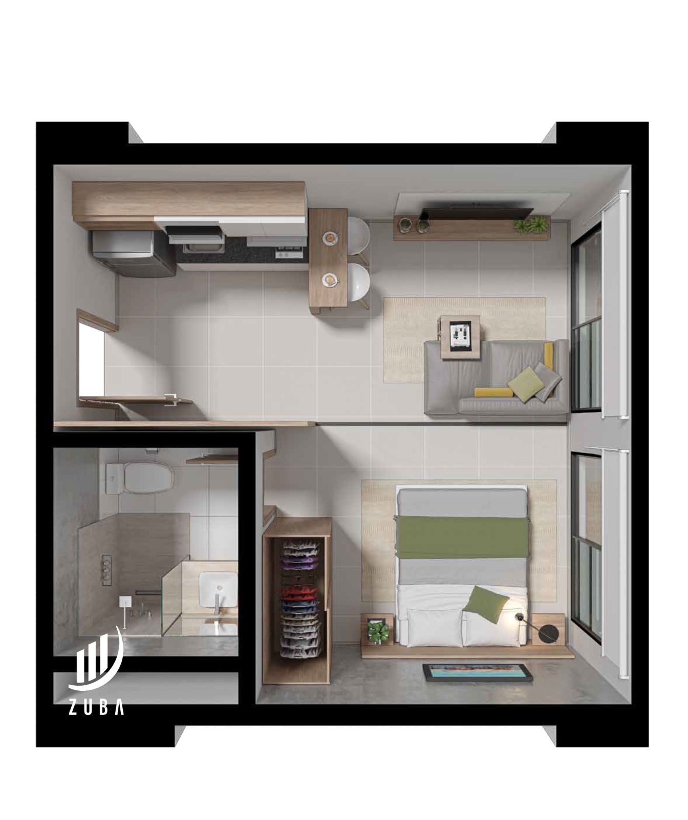 Departamento Mono Ambiente a Estrenar — foto 2