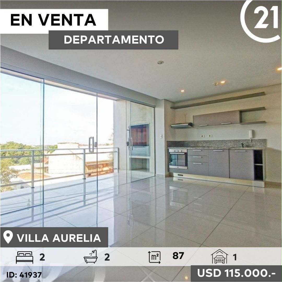 Departamento en venta en Villa Aurelia