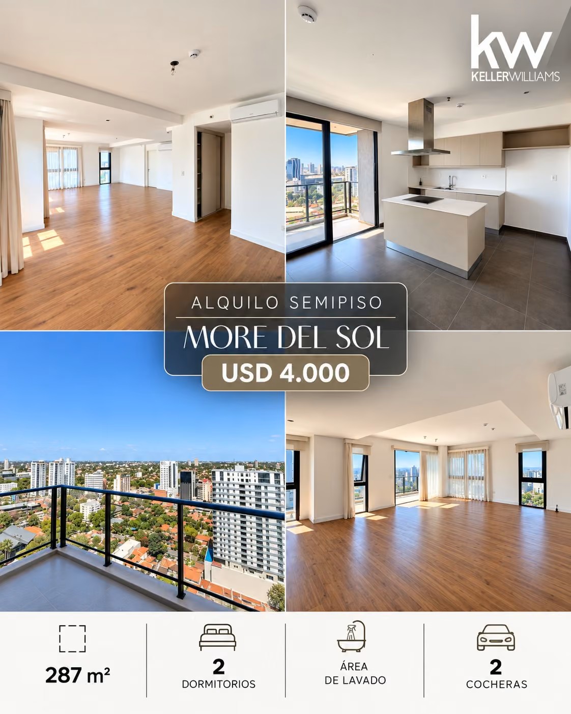 Departamento en alquiler en Manorá