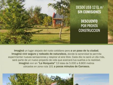 La Horqueta .lote 6 . 5.600 M.
