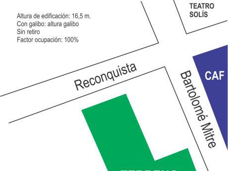 Excelente Terreno C/salida A 2 Calles Fte. A C.a.f.