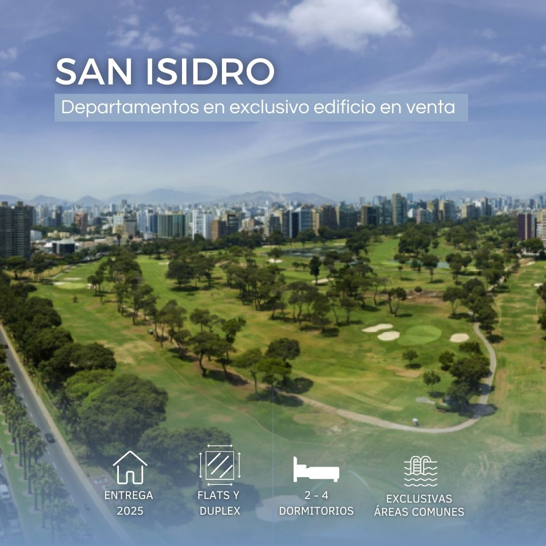 Departamento en venta en San Isidro