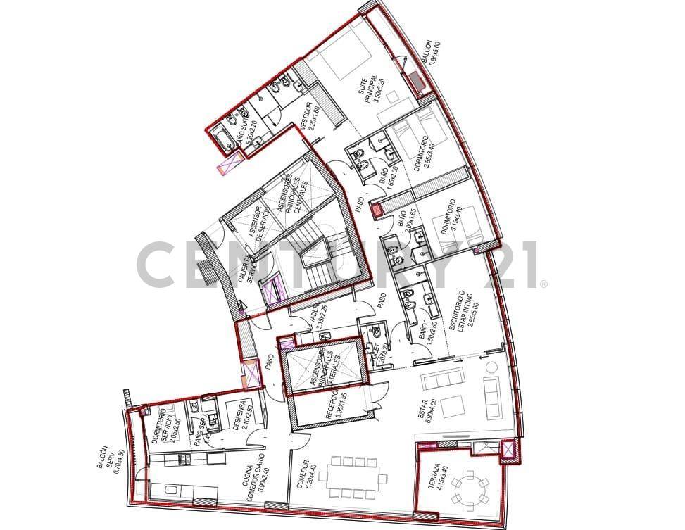 Alquiler de Departamento Terminados en Ycuá Satí, Asunción — foto 3