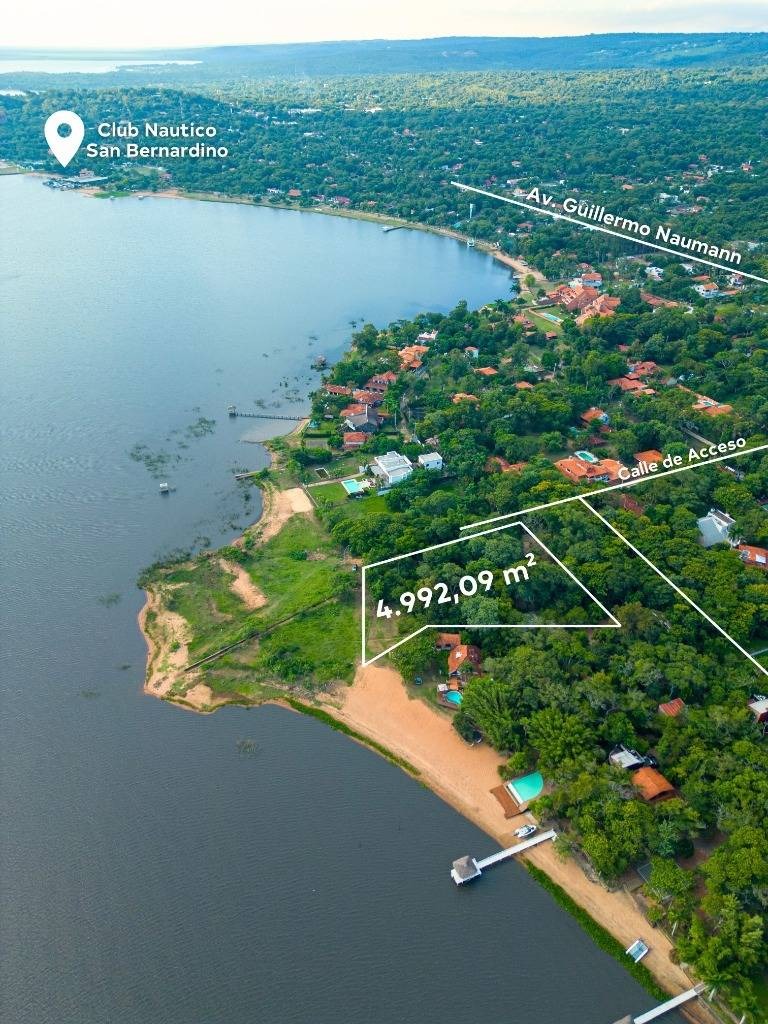 VENDO IMPONENTE TERRENO DE 4.992M2 SOBRE EL LAGO EN SAN BERNARDINO — foto 3