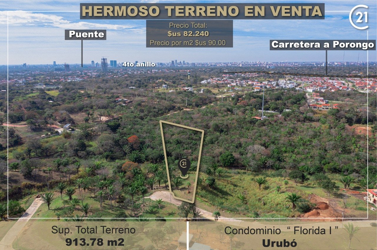 Urubo Hermoso Terreno En Venta - Florida 1 Urub
