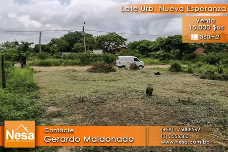 Nesa Vende Lote Urbanización Nueva Esperanza