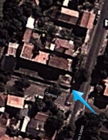 Terreno En Lambare De 12 X 40 Mts., En Esquina!!!