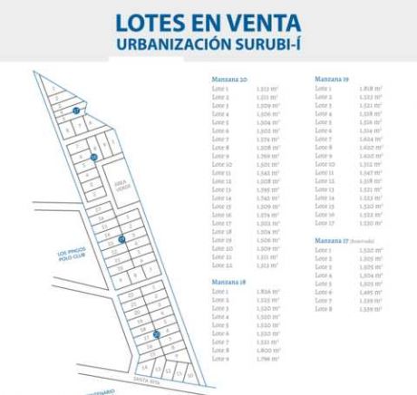 Lotes En Urbanización Surubi´I, En Mariano Roque Alonso