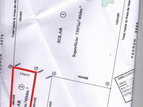 Terreno En Venta En Mercedes, Soriano