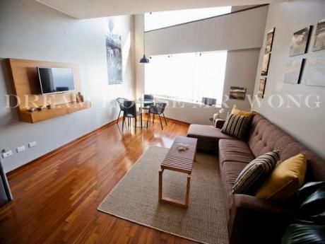 Alquiler De Moderno Dpto. Duplex Full Amoblado - Miraflores