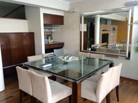 Duplex Amoblado Y Equipado, 175 M2, Terraza Con Parrilla, 3 Dorm.