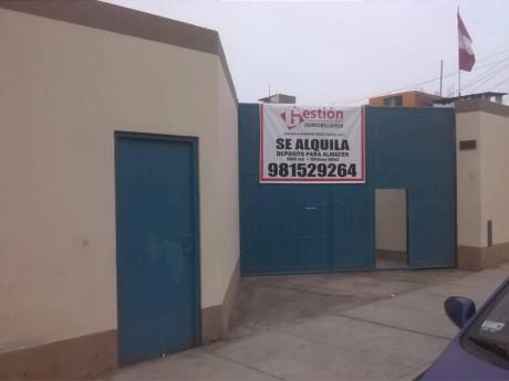 Terreno Almacen / Deposito Chorrillos