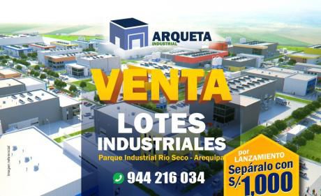 Venta De Terrenos Industriales Río Seco 500 M2