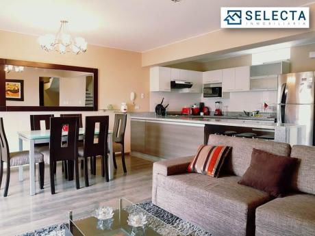 Lindo Duplex Pent - House De 180 M2, 3 Dorm. – En El Corazón De Miraflores