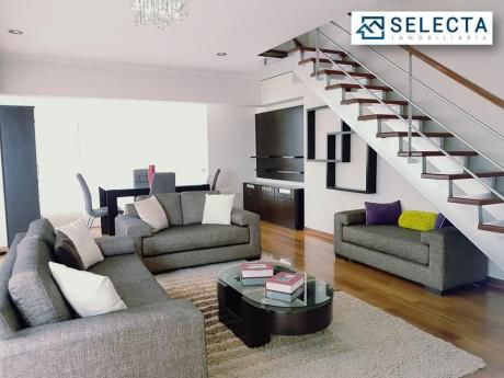 Precioso Duplex De 140 M2, 3 Dorm. - En El Corazón De Miraflores