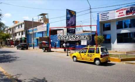 Venta - Local Comercial En Piura - Av Sanchez Cerro - 525 M2.