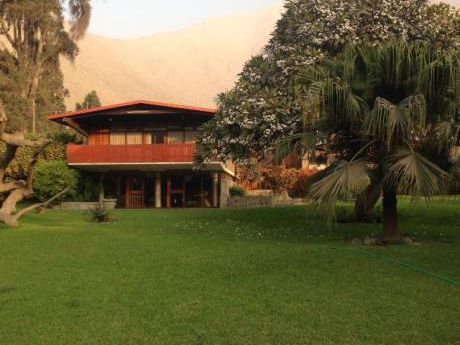 Residencia Campestre Estilo Tirolés En Santa Inés Chaclacayo