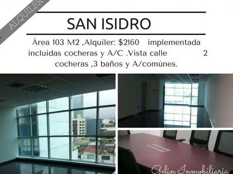 Alquilo Oficinas De Estreno Implementadas Precio De Ocasión En San Isidro