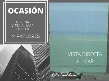 Alquilo Oficina Estreno En Miraflores Vista Al Mar